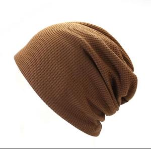 Unisex Striped Jacquard Beanie Hat 100% Acrylic Knitted Adjustable <b>Winter</b> <b>Cap</b> Casual Wear for Children 56-58CM Head - Product Image 1