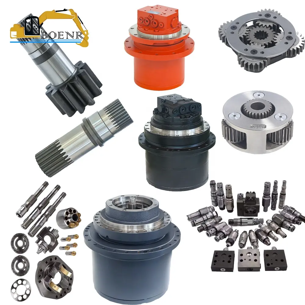 Pièces de réparation de piston de moteur pivotant d'excavateur BNR pour Caterpillar Komatsu Hyundai Volvo Hitachi Kobelco Doosan Daewoo Sumitomo