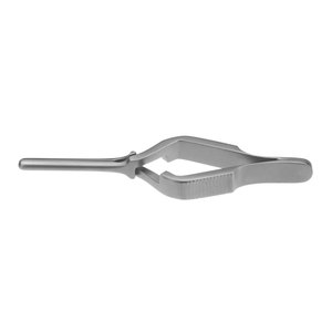 LEES 25cm <b>Right</b> <b>Angled</b> Atraumatic Winklig Bronchus <b>Clamp</b> Manual Surgical Thoracic Medic Instruments with MOL Safety Standard - Product Image 1