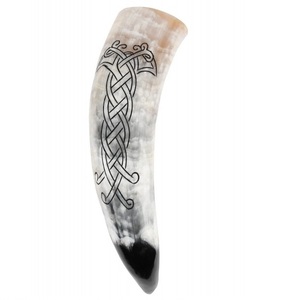 Cuernos de Vaca 100% Pulidos, Tallados, Estilo Vikingo, Decoraciones de Animales, Aptos para Alimentos, del Fabricante Indio - Product Image 5