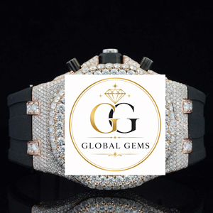 Reloj de Diamantes Blancos de Alta Calidad para Reuniones de Negocios, Eventos y Looks de Alta Moda, Disponible para Exportación - Product Image 5