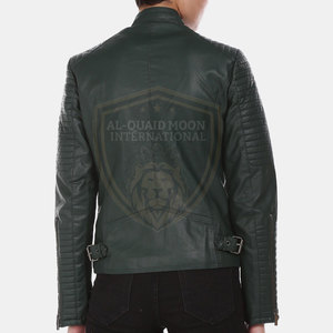 Chaqueta de Cuero para Mujer Adulta Más Vendida, Chaqueta de Cuero Resistente al Desgaste, Chaqueta de Cuero Cómoda - Product Image 3