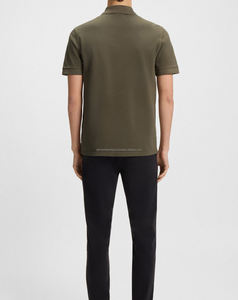 Camiseta de polo para hombre Camiseta de polo bordada de algodón para hombre Camiseta transpirable de diseño y tamaño personalizado - Product Image 6