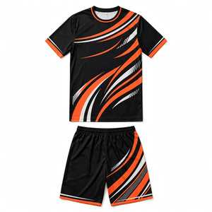 Conjunto de Uniforme de Voleibol Personalizado por Sublimación para Hombre, Transpirable, de Secado Rápido, Camiseta y Pantalones Cortos de Voleibol para Entrenamiento, Ropa Deportiva, Traje de Equipo - Product Image 3