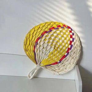 พัดไม้ไผ่แบบดั้งเดิมสุดหรู เป็นมิตรกับสิ่งแวดล้อม อุปกรณ์ครัว จานติดผนัง - Product Image 5