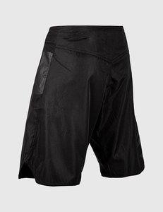 Men's <b>Black</b> <b>Board</b> Shorts Mid Waist Elastic Quick Dry With Pockets Casual Style Solid Color Woven Polyester Fabric - Product Image 2