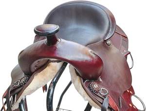 Precio al por mayor: Último modelo de silla de montar portátil para doma inglesa, suave, para senderismo y ocio, conjunto de aparejos de cuero transpirable y cómodo. - Product Image 3