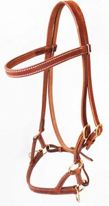 Brida de Cuero Genuino de Alta Calidad al por Mayor con Acolchado Suave para Salto Ecuestre - Product Image 6