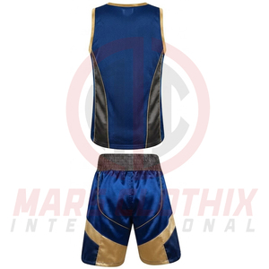 ชุดยูนิฟอร์มชกมวยพิมพ์ลายแบบ Sublimation ทั้งตัว ราคาโรงงาน คุณภาพสูง ชุดยูนิฟอร์มศิลปะการต่อสู้สีพื้น - Product Image 3