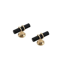 T Bar Furniture <b>Handles</b> & Knobs Black Gold Closet <b>Pulls</b> & Kitchen Cabinet <b>Door</b> <b>Handles</b> for Kitchen & Closet Furniture - Product Image 1