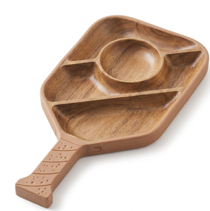 Bandeja de Servir de Madera, Tabla de Servir Moderna para Cocina, Tabla de Servir Decorativa - Product Image 1