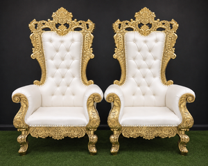 Chaises de réception de mariage élégantes, chaises de mariage indiennes Raj Mahal, chaises en bois pour Mandap, prix d'usine, événements en Malaisie et aux États-Unis - Product Image 4