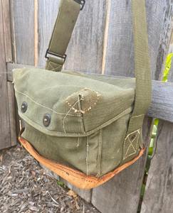 Sac à appareil photo en cuir et toile avec logo personnalisé, vintage, étanche, pour voyage, sac messager DSLR LCCB-0007 - Product Image 2