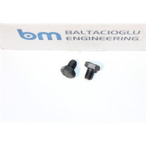 สลักเกลียวหกเหลี่ยม อะไหล่รถบัส สลักเกลียวหกเหลี่ยมเกรดความแข็งแรงสูง 8.8 สกรูหัวหกเหลี่ยม ทนทาน ชุบออกไซด์สีดำ อุปกรณ์ยึดติดอุตสาหกรรม - Product Image 1