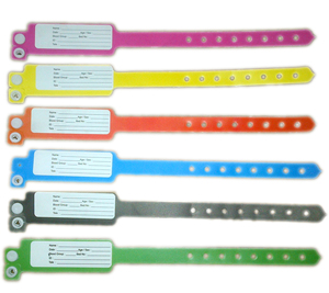 สายรัดข้อมือสำหรับบัตรประจำตัวโรงพยาบาล Tyvek ยี่ห้ออินเดีย รุ่น Class I รุ่น Band 001 - Product Image 1