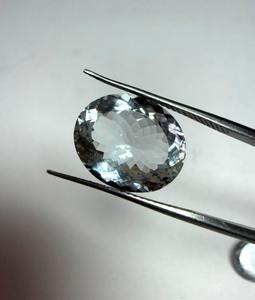 Piedra de Aguamarina Natural de Tamaño Único, Corte Único, para Joyería, Gema Suelta - Product Image 1