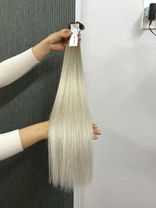 Extensions de cheveux vietnamiennes en gros, haute qualité, pointe plate, cheveux humains vierges Remy, longueur 8"-40", origine Vietnam - Product Image 4