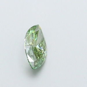 Diamant de laboratoire CVD vert vif fantaisie taille marquise de 0,77 carat, clarté VS1, très bonne finition, pierre précieuse en vrac en stock - Product Image 4