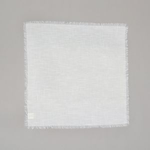 Ensemble de 4 serviettes de table classiques à points festonnés 20x20 pouces en coton premium, serviettes en tissu premium et accessoires - Product Image 3