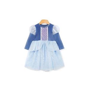 Vestido Estilo Coreano OZKIZ para Niñas, Moda Infantil al por Mayor, Tela de Chifón con Decoración de Volantes para 2-6 Años, Primavera/Otoño - Product Image 1