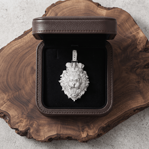 Pendentif Tête de Lion Hip Hop Iced Out en Argent 925 avec Micro-Pavé de Pierres – Vente en Gros de Bijoux Hip Hop Personnalisés - Product Image 5