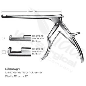 Pinza Kerrison para Huesos, Modelo Ferris Smith, Instrumento Quirúrgico para Columna Vertebral, Manual, Alta Calidad, Certificado CE para Hospitales - Product Image 2