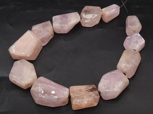 Perles de Morganite Facettées Roulées - 8 Pouces, 10-20 MM de Longueur (environ) - Pierres Libres Façonnées à la Main - Fournitures pour Grossistes - Pierre Naturelle - Product Image 2