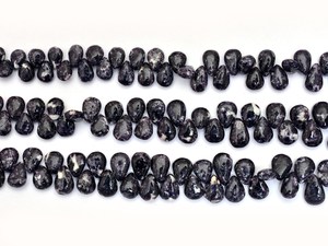 Cuentas de Lepidolita AAA de 7mm-13mm, forma de pera, lisas, color púrpura natural, piedra semipreciosa, cuentas sueltas para la elaboración de joyería. - Product Image 5