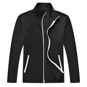 Ensemble de survêtement d'été respirant de haute qualité avec fermeture éclair, sweat à capuche zippé personnalisé en molleton et pantalon de jogging évasé - Product Image 4