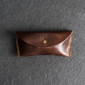 Genuine Leather <b>Reading</b> <b>Glasses</b> Case Slim Fit Eyewear Protector Manufacturer Direct Export LGC-0013 - Product Image 6