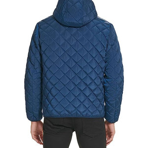 Veste d'hiver matelassée pour homme, sur mesure, avec logo sur le devant, respirante, écologique, confortable, vente en gros - Product Image 6