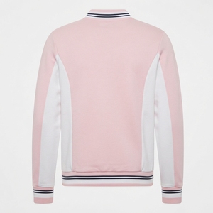 Blouson universitaire unisexe imperméable et respirant 100 % polyester, style bomber tendance avec fermeture éclair, coupe décontractée pour l'hiver - Product Image 2