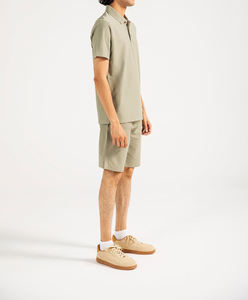 OEM/ODM Men Cotton/Polyester Breathable Jersey Custom Printed Logo Short Sleeve Summer Casual Streetwear Knitted for <b>Shirt</b> - Product Image 2