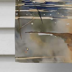 ธงบ้านเป็ดไม้หลากสีขนาดใหญ่สำหรับตกแต่งสวนแบนเนอร์ศิลปะที่แขวนผนังโพลีเอสเตอร์ขนาดบ้าน - Product Image 4