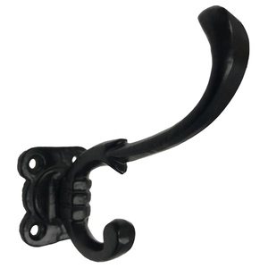 Globally Supply Antique Style Top Quality Metal Black Cast Iron Door Key, Bag <b>Hook</b>, <b>Coat</b> <b>Hook</b> Lock Wall <b>Hook</b> <b>Coat</b> Hanging <b>Hook</b> - Product Image 1