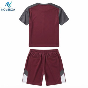 Ensemble t-shirt et short pour homme, tissu respirant et confortable, idéal pour l'été, mode décontractée et usage quotidien - Product Image 2