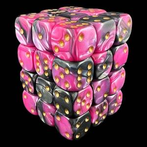 Dados de Resina Personalizados Estándar de 16 mm, Dados de 6 Caras con Puntos D6 para Juegos de Mesa, RPG, Casino, Educación, 500 Unidades - Product Image 1