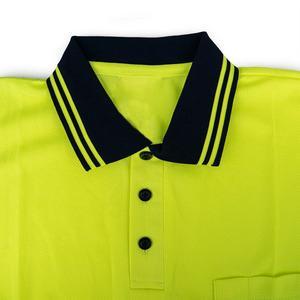 Uniforme de Seguridad de Alta Visibilidad, Camisetas Polo Reflectantes Amarillas y Azul Marino, Camisa de Trabajo de Seguridad de Alta Calidad para Construcción, Hombres y Mujeres - Product Image 2
