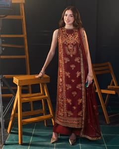 Salwar Kameez Jaune pour l'Aïd, les Mariages et les Occasions de Plage - Le Plus Beau Vêtement Féminin en Viscose, Évacuation Rapide de l'Humidité - Product Image 2