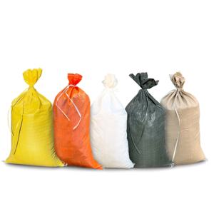 Nueva bolsa tejida de polipropileno reutilizable con logotipo impreso personalizado, bolsas laminadas coloridas de arroz y trigo, producto de impresión de plástico - Product Image 2