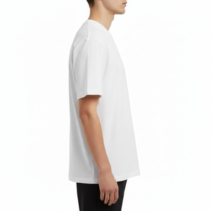 Camiseta de Verano para Hombre, 100% Algodón, Anti-Pilling, para Logotipo de Marca Personalizado, Diseño Bordado, Manga Corta, OEM - Product Image 4