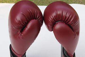 Guantes de Boxeo de Piel Sintética PU Five B Golden con Cierre de Gancho y Bucle, Diseño Transpirable para Adultos, Entrenamiento de Muay Thai - Product Image 6