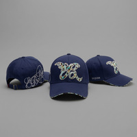 Casquette de baseball en polyester/coton Oxford à pois et losanges, écologique, fournisseur ODM personnalisé du Vietnam, vente en gros