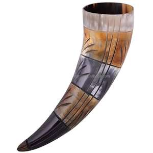 Auténtica Taza de Cuerno Vikingo Pulido de 300-400 ml, 100% Natural, Artesanal, Ecológica, Recuerdo, Decoración Personalizada - Product Image 6