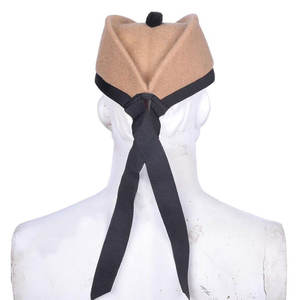 Casquette écossaise Glengarry en laine marron 100% laine, casquette traditionnelle des Highlanders, best-seller en gros 2026 - Product Image 3