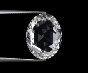 Diamant de laboratoire ovale taille rose de 1 à 5 carats, cultivé par HPHT/CVD, certifié IGI, percé au laser, couleur E, clarté VVS-VS, pour la joaillerie (vente en gros) - Product Image 1