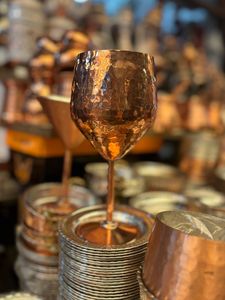 Verres en cuivre avec base épaisse, gobelets en métal pour l'eau, les jus, les cocktails, durables, réutilisables, pour la cuisine, la salle à manger, les boissons. - Product Image 3