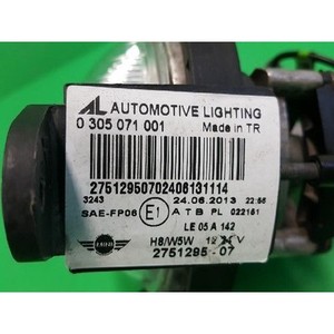 Mini Hatch F56 2014-2018 GAUCHE Phare antibrouillard avant gauche d'occasion ORIGINAL 275129507 - Product Image 4