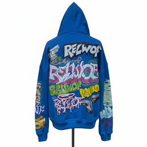 Vente en gros de sweats à capuche à fermeture éclair de qualité supérieure, design populaire, très demandés, avec logo personnalisé imprimé à l'écran, fabriqués en usine, prix bas. - Product Image 4