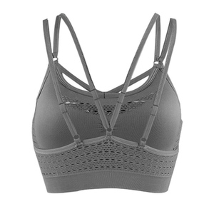 Ropa deportiva de nuevo diseño, el mejor estilo, ajustable, a la última moda, personalizada, sujetador deportivo sublimado para venta en línea - Product Image 1